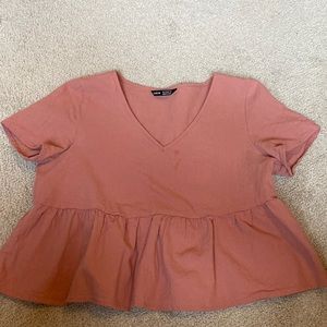 SHEIN v-neck blouse